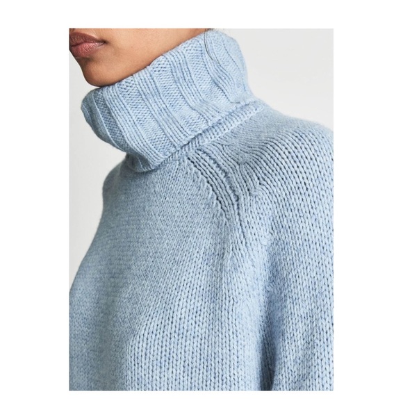 New! REISS London “Stevie” Wool Cashmere Blend Relaxed Sweater - Picture 5 of 11